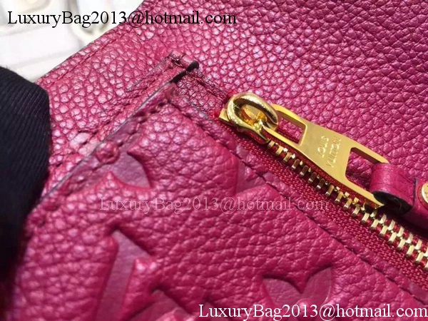 Louis Vuitton Monogram Empreinte SARAH WALLET M61184 Purple