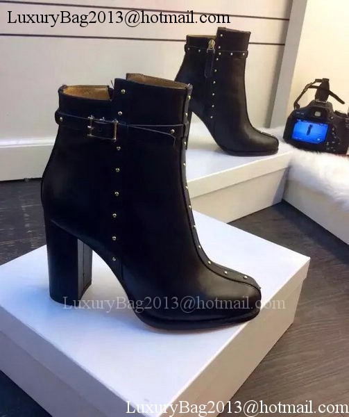 Valentino Ankle Boot Leather VT674 Black