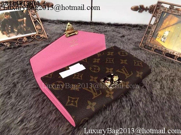 Louis Vuitton Monogram Canvas PALLAS WALLET M58414 Pink