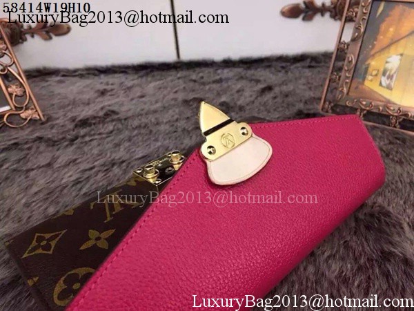 Louis Vuitton Monogram Canvas PALLAS WALLET M58414 Rose