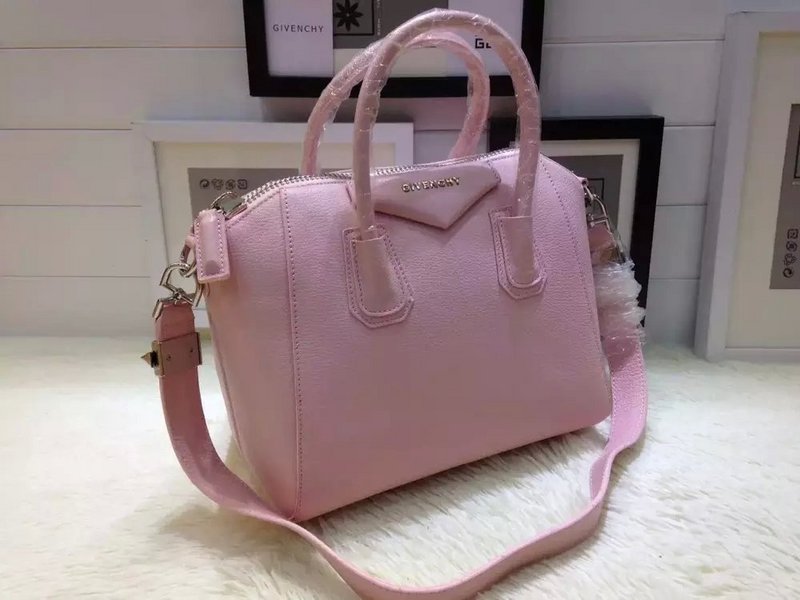 Givenchy Antigona Bag Goat Original Leather G3800 Pink