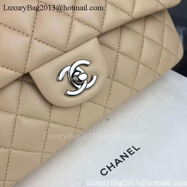 Chanel 2.55 Series Flap Bag Lambskin Leather A5024 Apricot