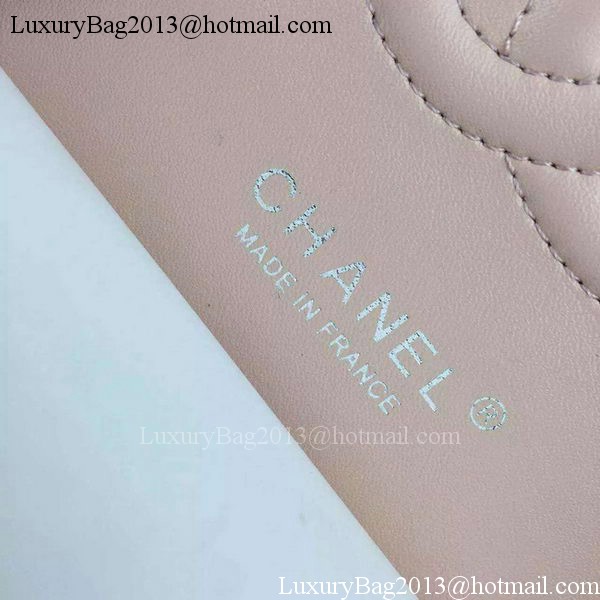 Chanel 2.55 Series Flap Bag Lambskin Leather A5024 Pink