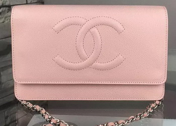 Chanel Flap Shoulder Bag Cannage Pattern A5373 Pink