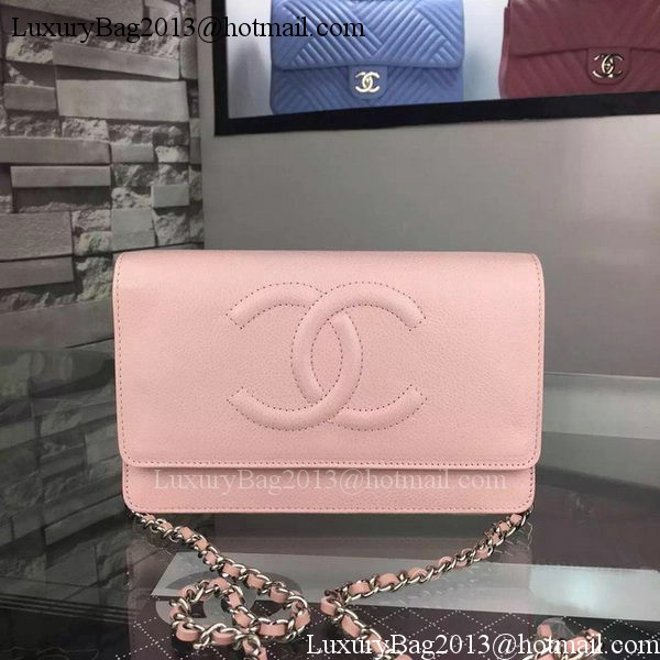 Chanel Flap Shoulder Bag Cannage Pattern A5373 Pink