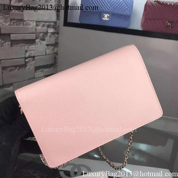 Chanel Flap Shoulder Bag Cannage Pattern A5373 Pink