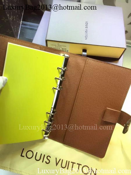 Louis Vuitton Monogram Canvas DESK AGENDA NOTES REFILL M2005