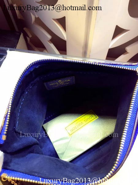 Louis Vuitton Monogram Canvas PALLAS CLUTCH M41638 Blue