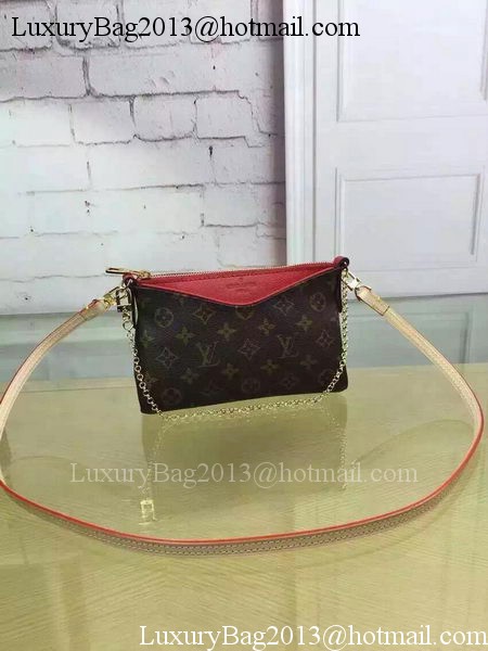 Louis Vuitton Monogram Canvas PALLAS CLUTCH M41638 Cherry