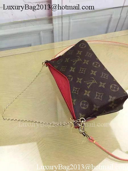 Louis Vuitton Monogram Canvas PALLAS CLUTCH M41638 Cherry