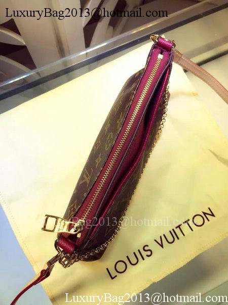 Louis Vuitton Monogram Canvas PALLAS CLUTCH M41638 Rose