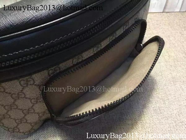 GUCCI GG Supreme Belt Bag 406372 Black