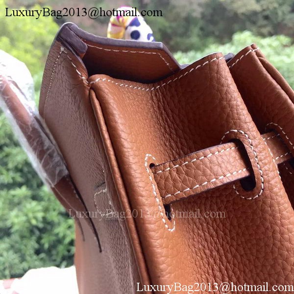 Hermes Birkin 40CM Bag Wheat Litchi Leather BK40 Gold