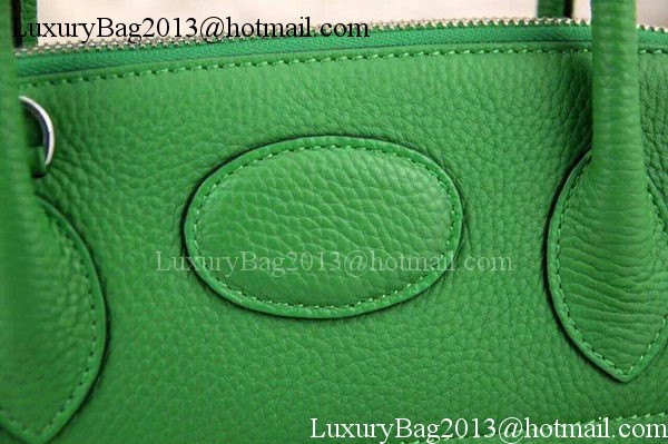 Hermes Bolide 37CM Calfskin Leather Tote Bag B1004 Green