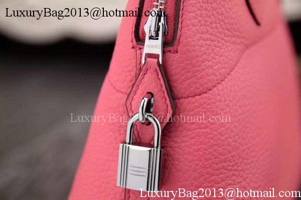 Hermes Bolide 37CM Calfskin Leather Tote Bag B1004 Pink