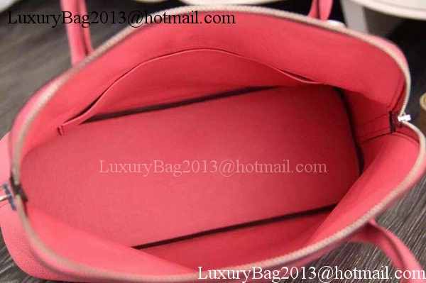 Hermes Bolide 37CM Calfskin Leather Tote Bag B1004 Pink