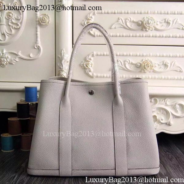 Hermes Garden Party 36cm 30cm Tote Bag Original Leather OffWhite