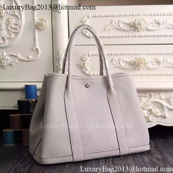 Hermes Garden Party 36cm 30cm Tote Bag Original Leather OffWhite