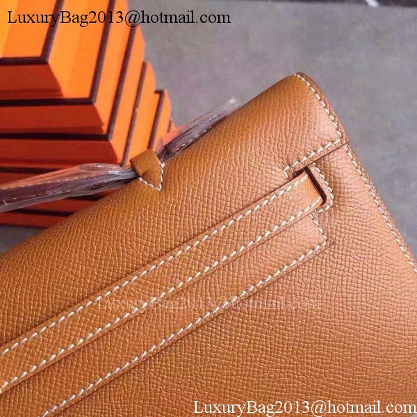 Hermes Kelly 31cm Clutch Epsom Leather KL31 Wheat