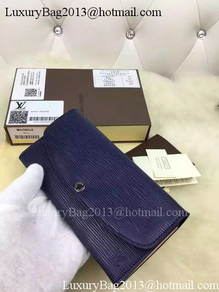 Louis Vuitton Epi Leather EMILIE WALLET M60854 Indigo