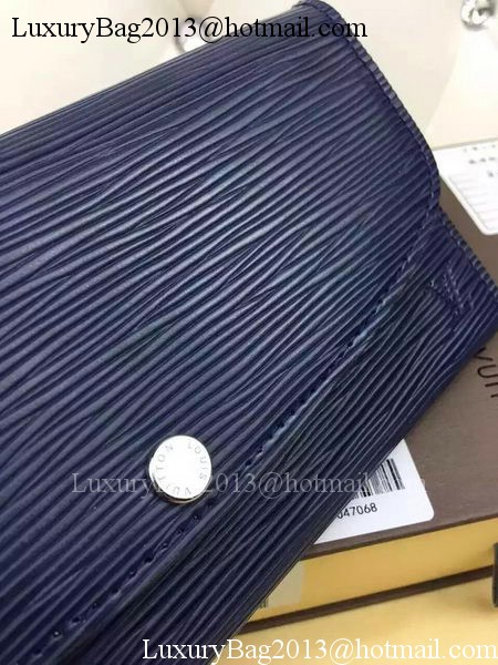 Louis Vuitton Epi Leather EMILIE WALLET M60854 Indigo