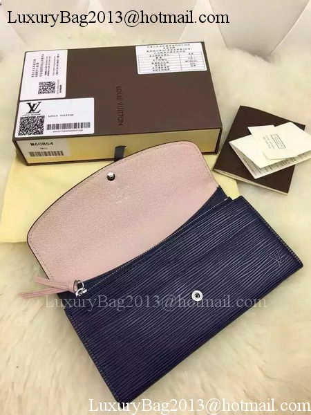 Louis Vuitton Epi Leather EMILIE WALLET M60854 Indigo