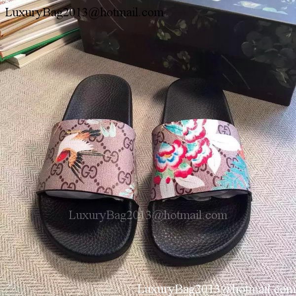 Gucci Slippers Leather GG759 Bird