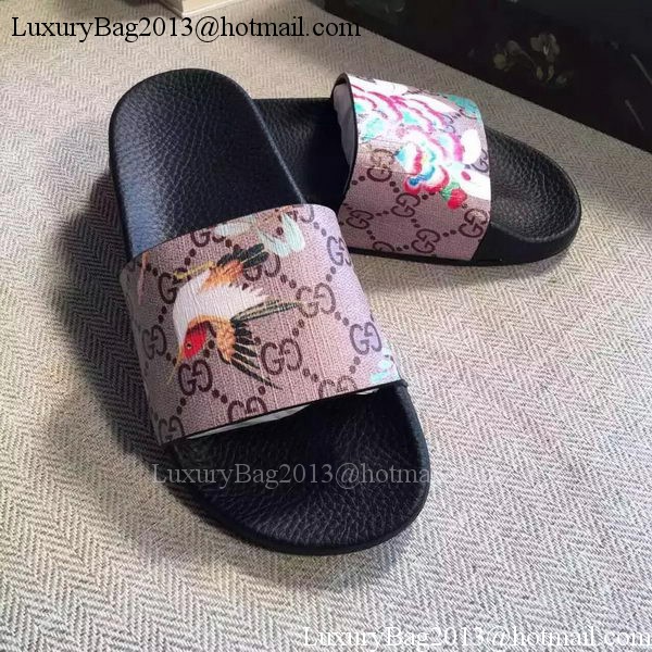 Gucci Slippers Leather GG759 Bird