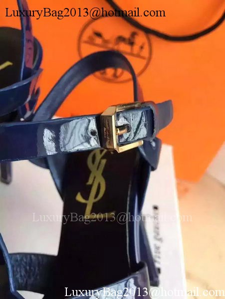 Yves Saint Laurent 20mm Platform 130mm Sandal YSL302 Royal