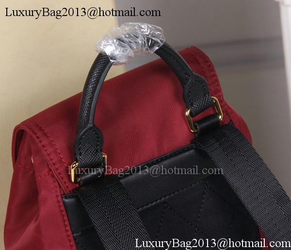 Burberry Backpack Fabric BU40166 Red