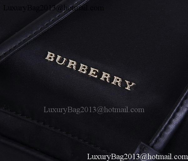 Burberry Large Backpack Fabric BU41048 Black&Orange