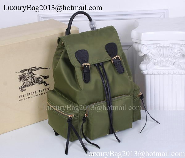 Burberry Large Backpack Fabric BU41048 Green