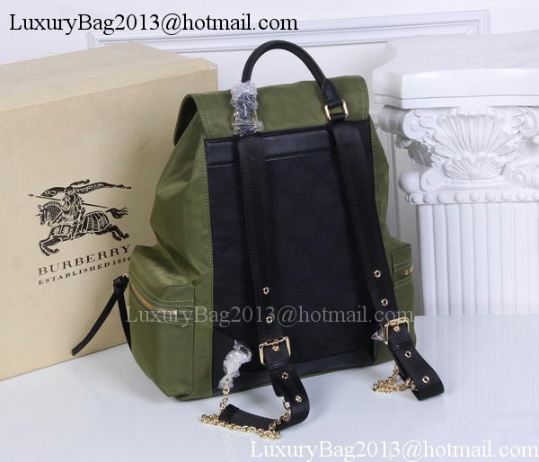 Burberry Large Backpack Fabric BU41048 Green