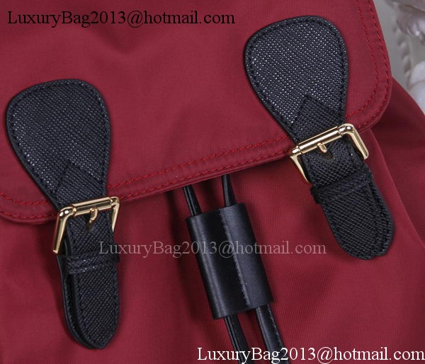 Burberry Large Backpack Fabric BU41048 Red