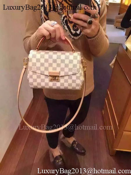 Louis Vuitton Damier Azur Canvas CROISETTE Bag N41581