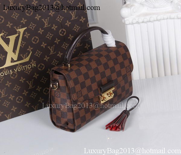 Louis Vuitton Damier Ebene Canvas CROISETTE Bag N41581