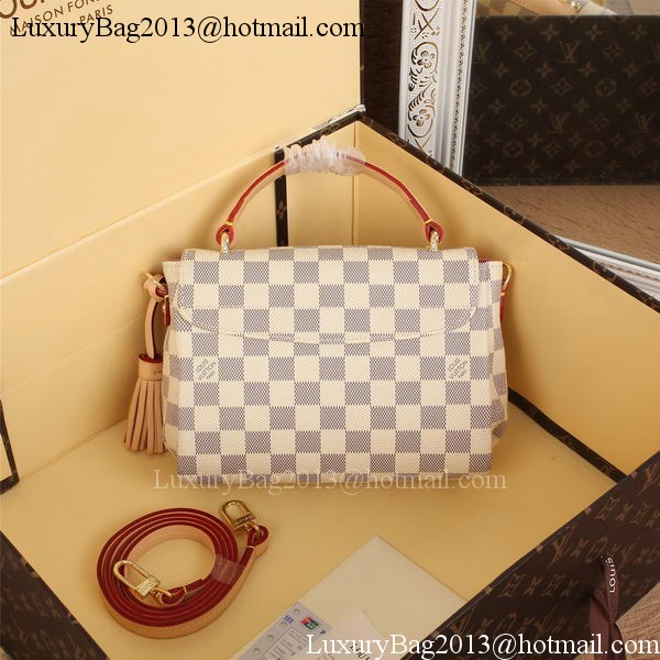 Louis Vuitton N41581 Damier Azur Canvas CROISETTE Bag