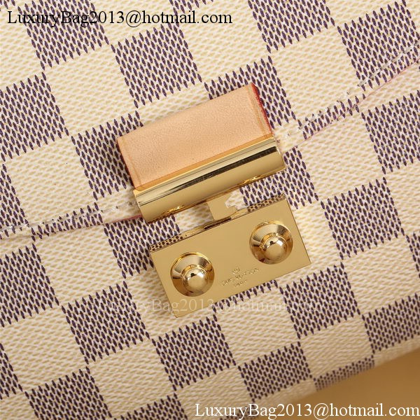 Louis Vuitton N41581 Damier Azur Canvas CROISETTE Bag