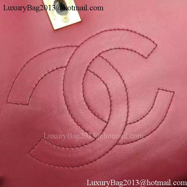 Chanel Classic Top Flap Bag Burgundy Original Leather A98079 Gold