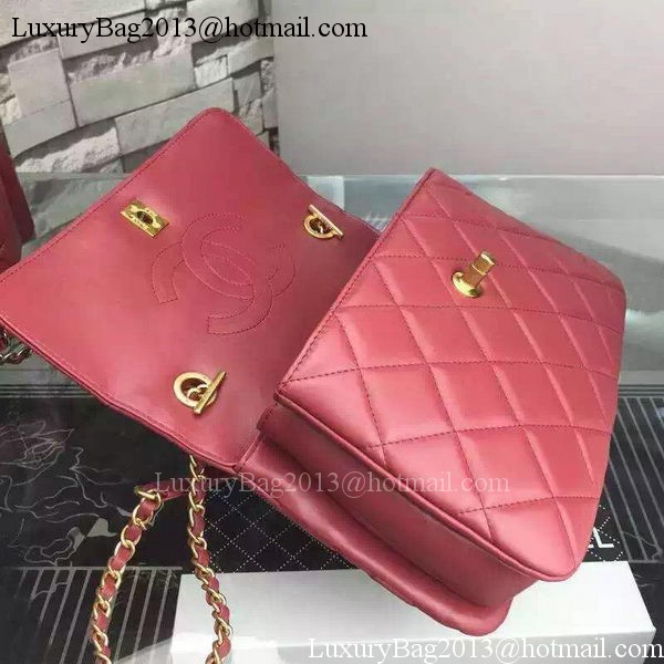 Chanel Classic Top Flap Bag Burgundy Original Leather A98079 Gold