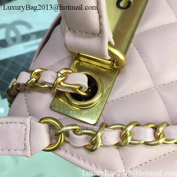 Chanel Classic Top Flap Bag Original Leather A98079 Pink