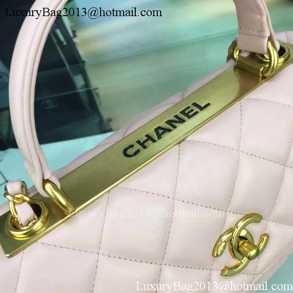 Chanel Classic Top Flap Bag Original Leather A98079 Pink