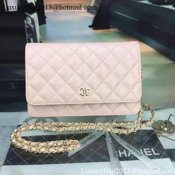 Chanel mini Flap Bag Pink Cannage Pattern A8373 Gold