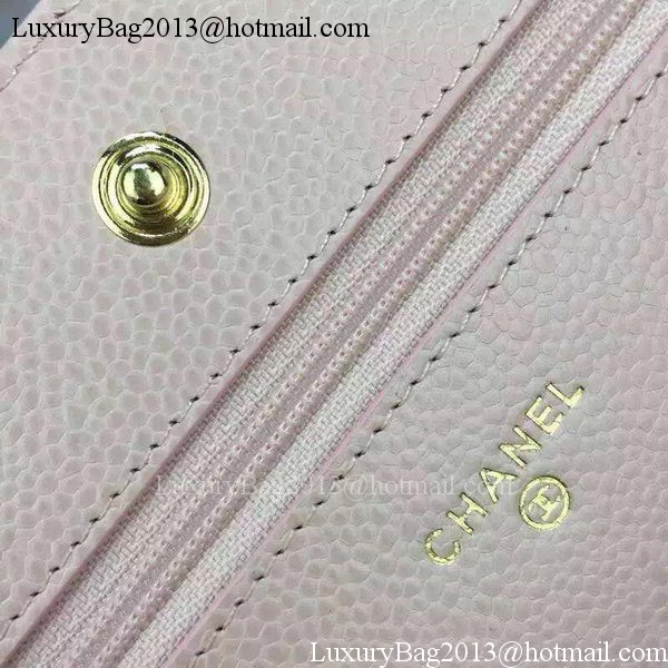 Chanel mini Flap Bag Pink Cannage Pattern A8373 Gold