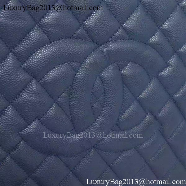 Chanel Shopper Bag Original Calfskin Leather A95021 Royal