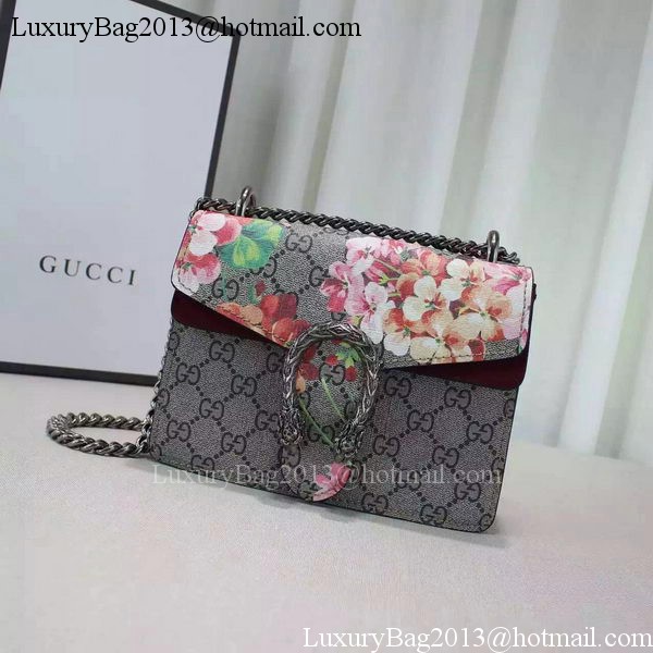 Gucci Dionysus Blooms mini Shoulder Bag 421970 Burgundy