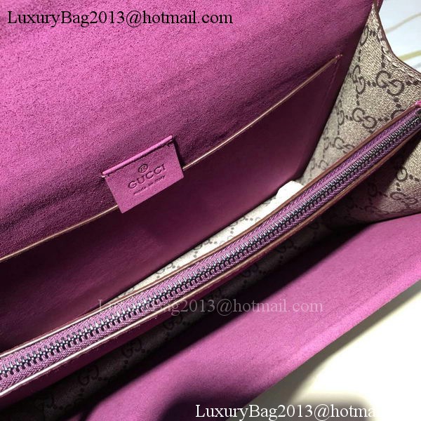 Gucci Dionysus Blooms Medium Shoulder Bag 421970 Purple