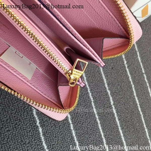 Louis Vuitton Monogram Empreinte Zippy Wallet X60017 Pink