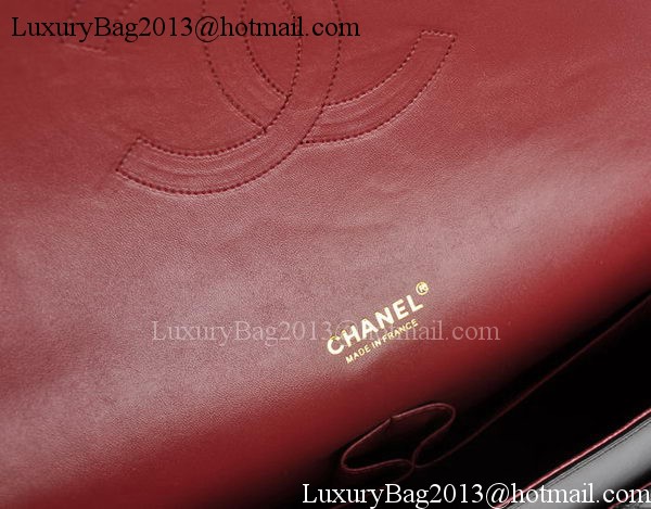 Chanel Maxi Classic Bag A36098 Black Sheepskin Gold