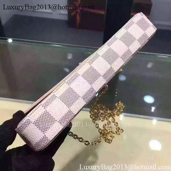 Louis Vuitton Damier Azur Canvas FELICIE CHAIN WALLET N61276